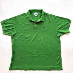 Lacoste men’s XL Kelly green cotton polo